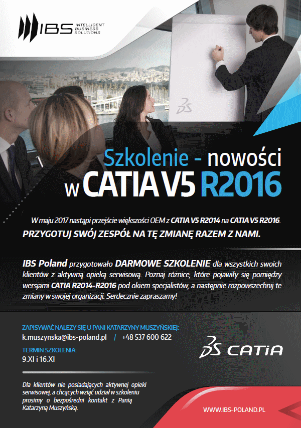 Informacja o CATIA V5 kurs